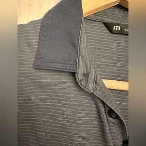 Travis Mathew golf shirt polo breathable fabric classic collar short sleeves M